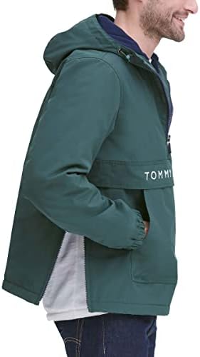 Мъжко яке с качулка Tommy Hilfiger Изпълнение на лигавицата на руното