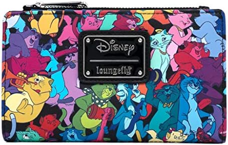 Чантата е с капак от изкуствена кожа Loungefly Disney Aristocats Jazzy Котки