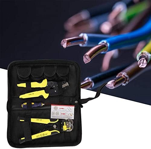 BIENKA HUANGXING - Устройство за Източване кабел, Клещи за Тел, Инструмент за Кримпване на Кабел с Механизма