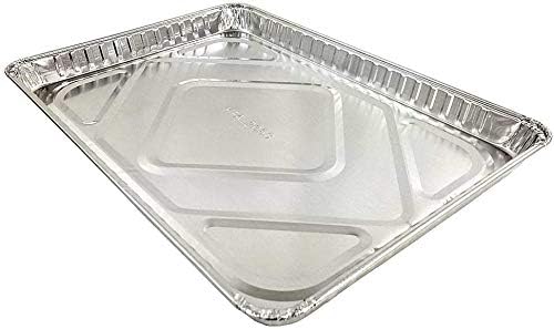 Форма за торта от алуминиево фолио 1/2 размер с прозрачен капак с нисък купол (опаковка от 10 комплекта) 17,1