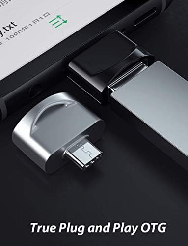Адаптер Tek Styz C USB за свързване към USB конектора (2 опаковки), който е съвместим с вашия Alcatel 3X (2019)