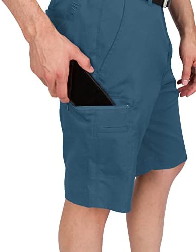 Мъжки къси панталони за голф Cargo - Суха кацане, по-Големи джобове, Леки, Отводящие влагата, Растягивающиеся