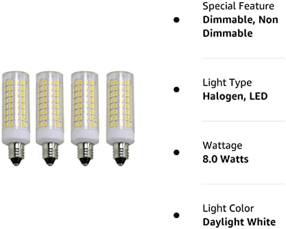 ETHT E11 Led Лампа 75 w 100 W Подмяна на халогенни Лампи, е Основата на мини-sconces свещ JD T4 e11 110 120