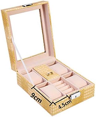 Кутия За Съхранение На Бижута Кожена Кутия За Домашно Колие Кутия За Съхранение На Модни Дамски Подаръци Многофункционални