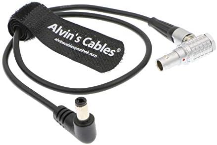 Кабели Alvin's dc под прав ъгъл към 2-номера за контакт штекерному кабел за предавателя Teradek Болт, камери