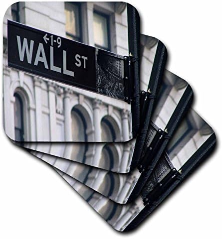 Поставка за керамични плочки 3dRose Wall Street, Комплект от 4