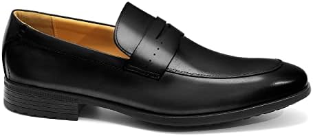 Мъжки оксфордские модела обувки без закопчалка, класически, изработени ръчно от телешка кожа, по-компактен,