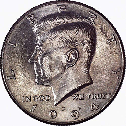 1994 Г. Кенеди Полдоллара 50 цента На Около необращенном формата на