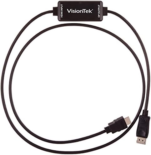 Активен кабел VisionTek, HDMI, DisplayPort 1,5 M (m/M) - 900822