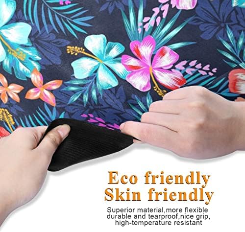 Burbuja килимче за йога с тропически палмови цвете Burbuja за домашни тренировки, в Екологично чист Сгъваем