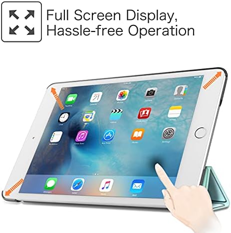 Калъф Fintie за iPad Mini И 4 - Тънък и лек Защитен калъф-поставка Smart Stand функция автоматично преминава