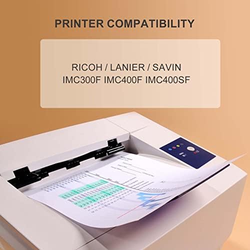 Черен тонер касета BUEGOO IMC300 842378, съвместими с вашия принтер Ricoh/ Lanier/ Savin IMC400 СЪМ C300 C400