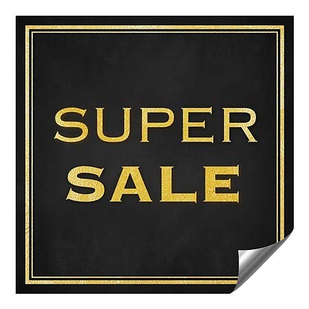 CGSignLab | Супер Разпродажба - Classic Gold Сверхпрочная Промишлена Самозалепваща Алуминиева Стикер на стената