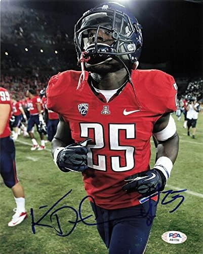 Ca ДИМ КЕРИ подписа снимка 8x10 PSA / DNA Chicago Bears С автограф - Снимки NFL с автограф