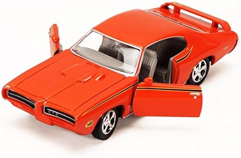 Pontiac GTO Judge, оранжев Автомобил 1969 година на издаване Motormax 1:24
