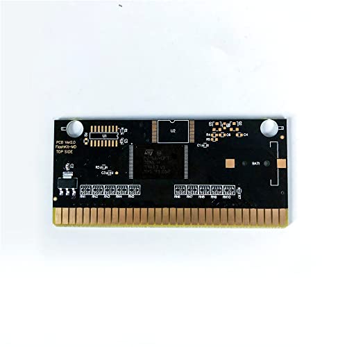 Aditi Thunder Fox САЩ, Лейбъл, Flashkit MD, Безэлектродная златна печатна платка за игралната конзола Sega Genesis