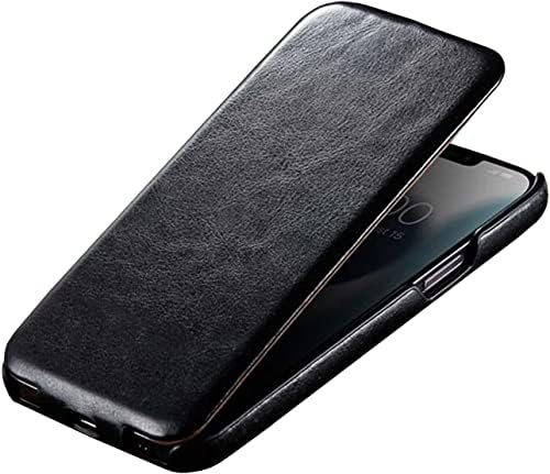 AHGDDA Вертикален Флип калъф за телефон от Изкуствена кожа за Apple iPhone 14 Pro Max Case 2022, Удароустойчив,