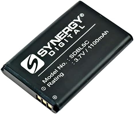 Батерия за цифров баркод скенер Synergy, съвместим със скенер баркод Nokia 2610, (литиево-йонна, 3,7, 1000 mah)