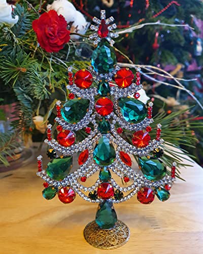 Очарователна Коледна елха (Празнични цветове), Луксозно украсата на коледното плотове елочным орнаменти