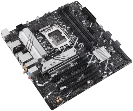 Дънна платка ASUS PRIME B760M-A AX D4 Intel B760 (LGA 1700) (13-ти и 12-ти поколения) mATX, PCIe 4.0, 2 слота