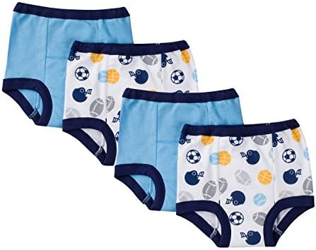 Gerber Baby Boys Младенческий Дете 4 Опаковки Приучающих Към Гърне Панталони Бельо