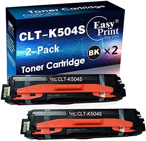 EASYPRINT (Двойна черна опаковка) Съвместим тонер касета k504s за Samsung CLT-504S CLT-K504S, използван за принтер