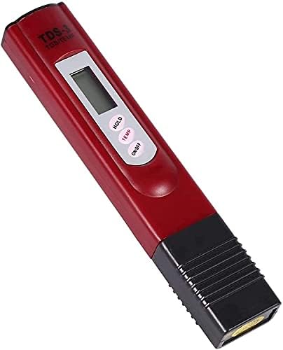 Точно LCD цифрова писалка за тестване на качеството на водата Филтър Чистота TDS Метър Тестер 0-9990 Ppm Temp
