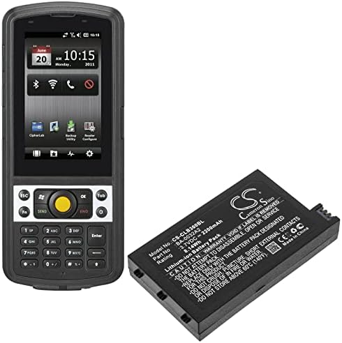 Батерия за CipherLab 9200, A929CFNLNN1U1, CP30, CP30-L, за да баркод скенер