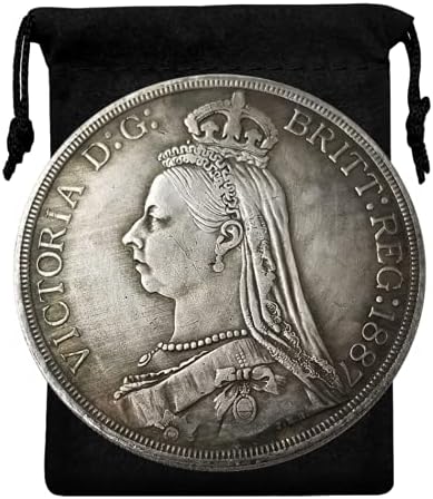 Kocreat Копие От 1887 Приготвено Монета На Обединеното Кралство На Великобритания-Точно Копие На Великобритания