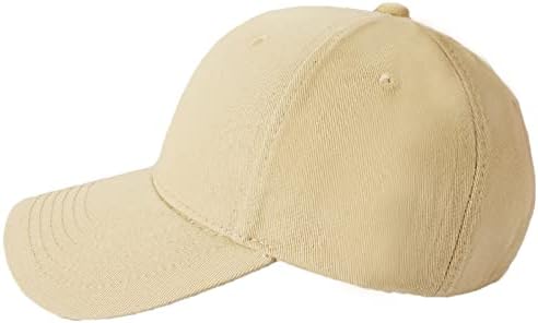 Бейзболна шапка на Мъжки Дамски Памучен Шапка за Баща на Класическата Регулируема Однотонная Шапка За Голф Нископрофилен,