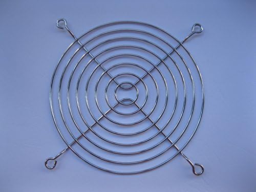 4 бр. защита решетка на вентилатора dc сребриста метална защита за пръстите, използвана за фен на 120x120 mm