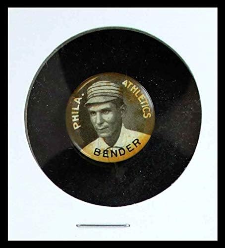 1910 Сладки Капоральные игли LG Chief Bender Philadelphia Athletics (Бейзболна картичка) (с Големи букви) БИВШАТА