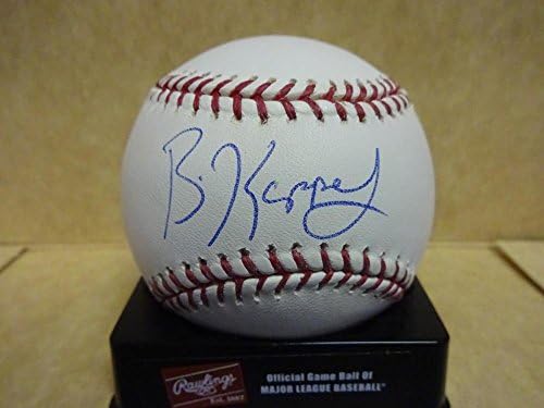 Близнаците Боб Кеппела / Роялз / скалисти планини Подписаха M. l. Baseball с бейзболни топки с автографи coa