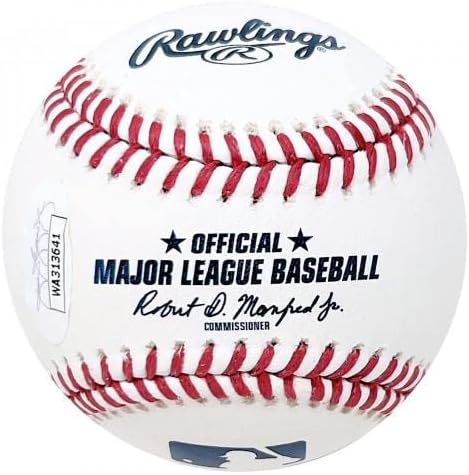 Рейчъл Балковец Янкис Подписа договор с 1-та Жена-мениджър В Официалния Бейзболно клуб MLB JSA - Бейзболни топки