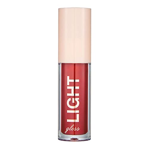 Jiusike Water Light Течна Боя-Светло Стъкло 12 Цвята Хидратиращ Перлен Гланц за устни, Пудра за устни 3,5 мл,