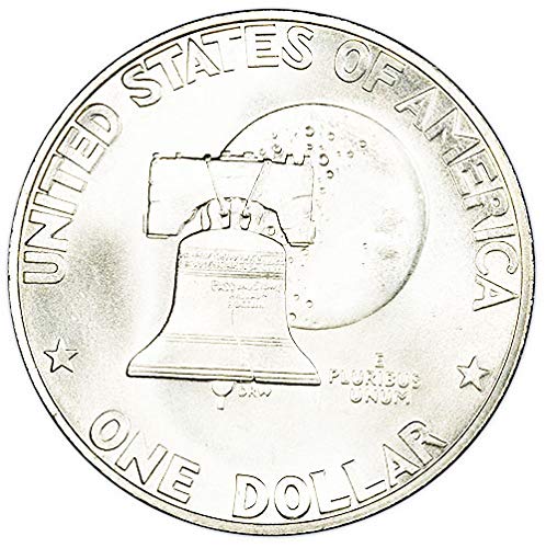Сребърен пруф 1976 г., Двестагодишният долар Айзенхауер , Избор на монетния двор на САЩ, без да се прибягва