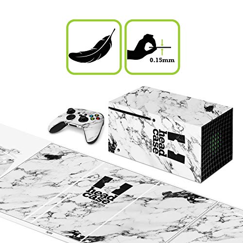 Дизайн на своята практика за главата Официално Лицензиран Alyn Spiller Plain Art Mix Матова повърхност Винил Стикер Калъф за игра кожа, Съвместим с контролера на Xbox X Series / S