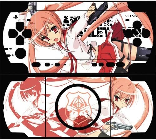 Японското Аниме Ария Scarlet Боеприпаси Дизайн Декоративен Защитник на Кожата Стикер Стикер за PSP 3000
