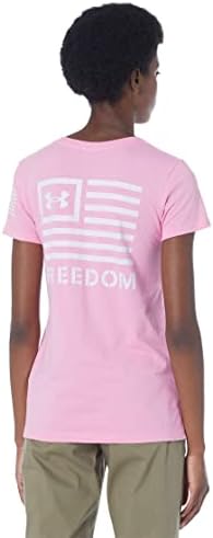 Новата женска тениска с надпис Under Armour с надпис Freedom