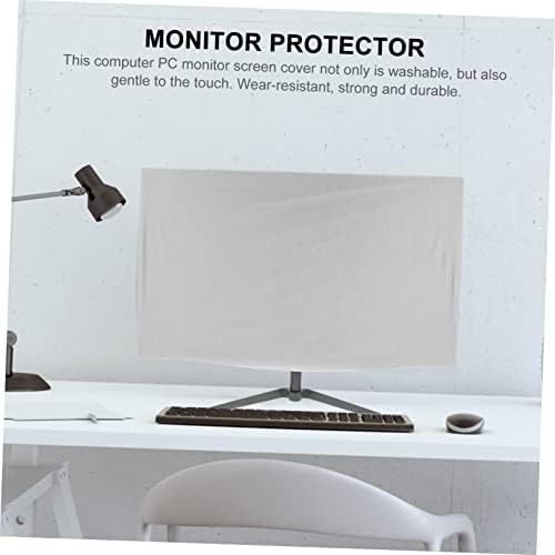 SOLUSTRE 2 елемента Прахоустойчив Калъф PC Moniter Настолни Монитори Защита Масата на Кутията на Монитора Ръкав