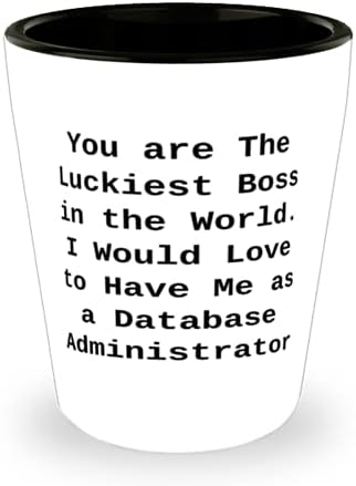Добър администратор на база данни, Ти си Най-Щастливия шеф в Света. С удоволствие бих, администратор на база