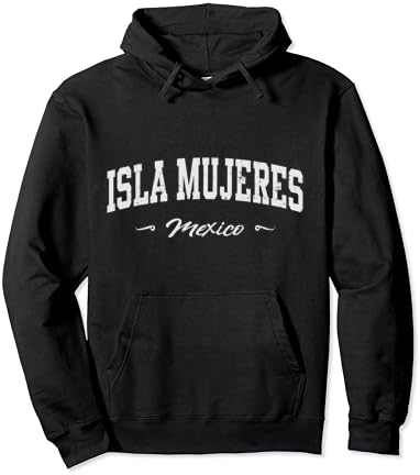 Isla Mujeres Мексико Спортен Спомен Пуловер Hoody С качулка