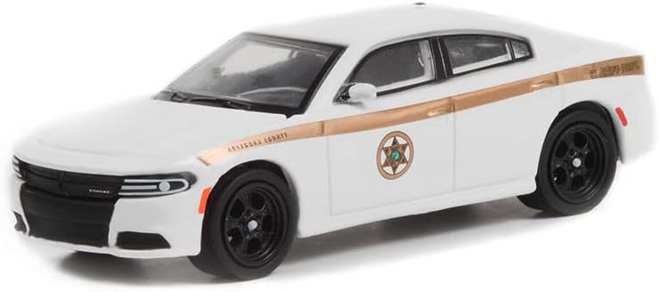 Колекционерска стойност Greenlight 30335 2015 Dodge Charger Pursuit - Отдел шериф Абсарока (Ексклузивно хоби),