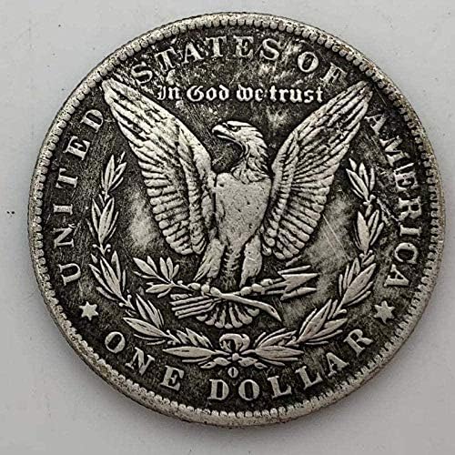 Монета Скитник 1937 г. Череп на Главата Античен Мед, Старо Сребро Мемориал Медал на са подбрани Монета, Монета
