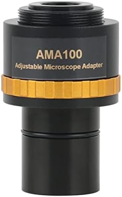 BHU-Индустриална камера WKD 0.37/0.5/0.75 Адаптер за микроскоп Times C-Mount, Обектив с Регулируемо намаляване