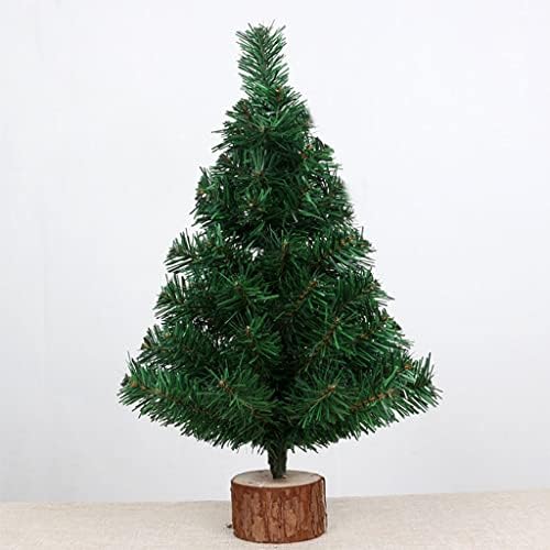 Настолна Коледно дърво FIFOR 23,6 инча, Мини-Изкуствена Коледна елха с led гирлянди и Украса, Коледна украса