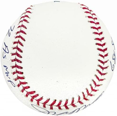 Джо Морган е подписал Официален Бейзболен топката MLB Cincinnati Maya с 6 Показатели на PSA / ДНК Q49869 -