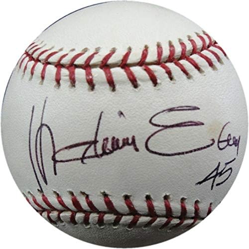 Келвин Ескобар Собственоръчно подписани Официални Бейзболни Топки на Мейджър лийг Бейзбол с автограф