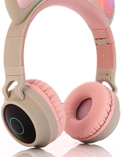 Стерео слушалки за игри на Слушалките с шумопотискане с кошачьими уши Леки Слушалки за компютърни игри самостоятелно