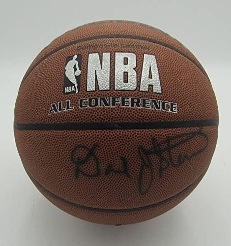 Дейвид Стърн, Член на Комисията на НБА, Подписано Spalding NBA Leather Баскетбол 152138 - Баскетболни Топки